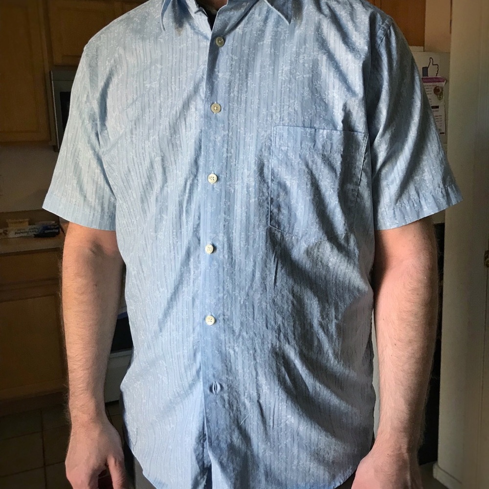 Perry Ellis FLORAL PRINT SHIRT - Picture 4 of 4